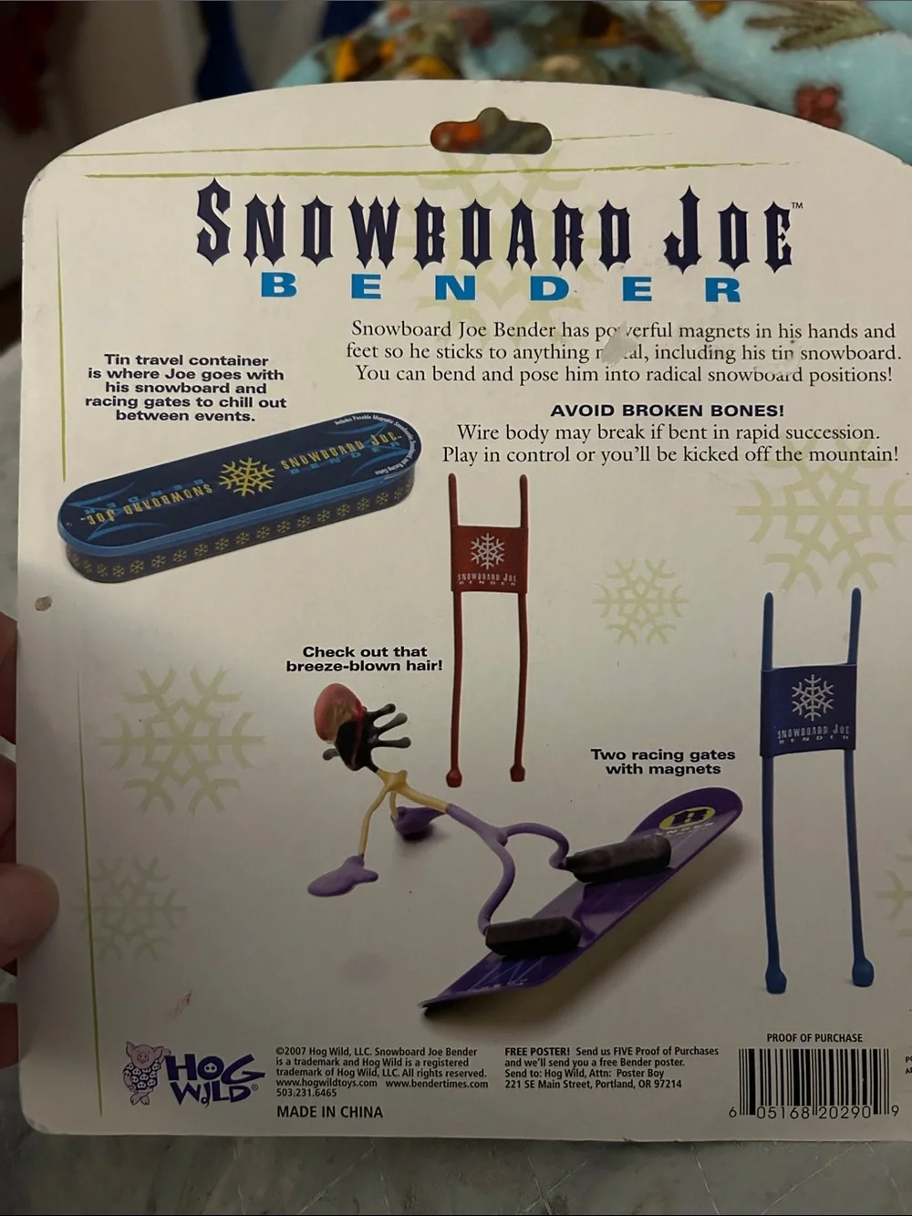 Hog wild vintage snowboard